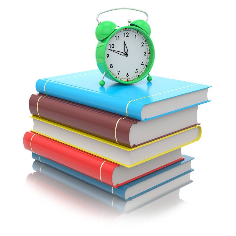 time to learn concept time to learn concept 3d